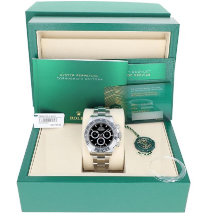 Rolex Daytona New 2025 126500ln Black Oyster Steel 40 Mm