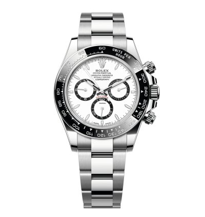 Rolex Daytona New 2025 126500ln White Panda Dial Stainless Steel Ceramic Bezel