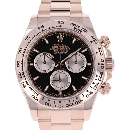 Rolex Daytona New 2025 126505 Black Pink Oyster Rose Gold 40 Mm