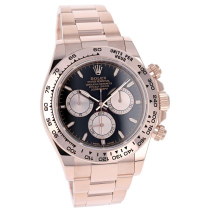 Rolex Daytona New 2025 126505 Black Pink Oyster Rose Gold 40 Mm