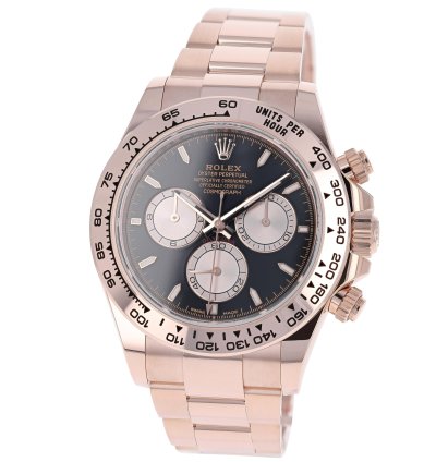 Rolex Daytona New 2025 126505 Black Pink Oyster Rose Gold 40 Mm