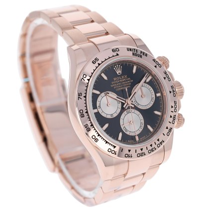 Rolex Daytona New 2025 126505 Black Pink Oyster Rose Gold 40 Mm