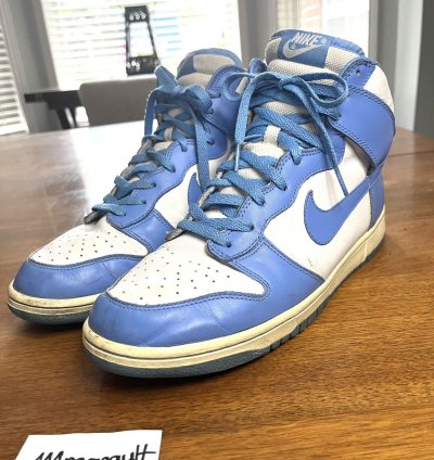 2004 Unc Dunks Vintage University Carolina Blue