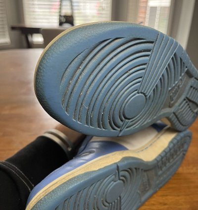 2004 Unc Dunks Vintage University Carolina Blue