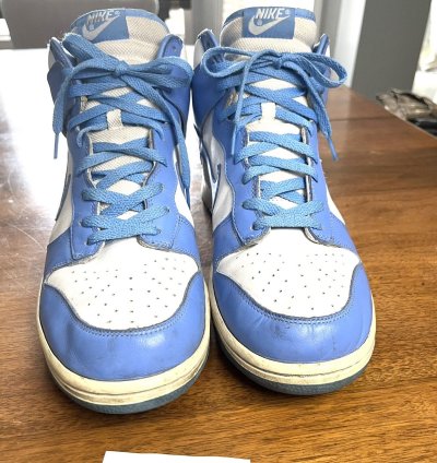 2004 Unc Dunks Vintage University Carolina Blue