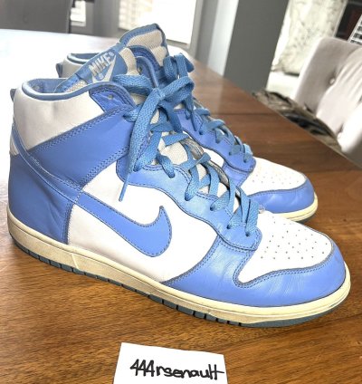 2004 Unc Dunks Vintage University Carolina Blue
