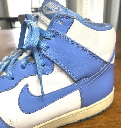 2004 Unc Dunks Vintage University Carolina Blue