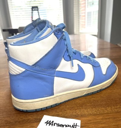 2004 Unc Dunks Vintage University Carolina Blue