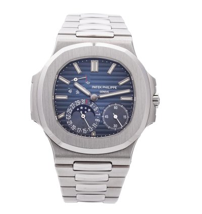 Patek Philippe Nautilus Moonphase Blue Dial 5712 1a-001 Steel