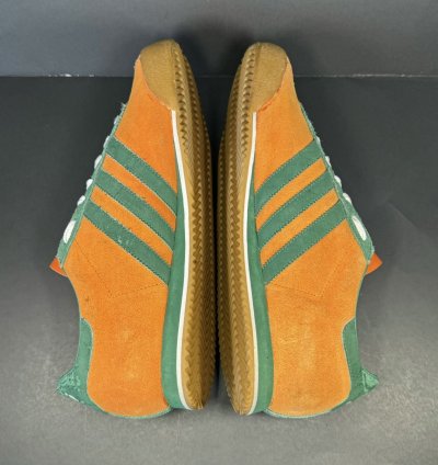 2004 Vintage Adidas Espana 82 Kick Orange Green
