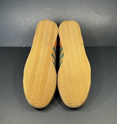 2004 Vintage Adidas Espana 82 Kick Orange Green