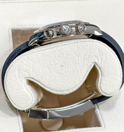 Rolex Daytona New 2025 126519ln Black Diamonds White Gold Oysterflex 40 Mm