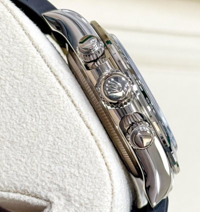 Rolex Daytona New 2025 126519ln Black Diamonds White Gold Oysterflex 40 Mm