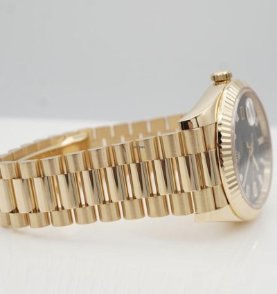 Rolex Day-date 40 Onyx Baguette Neu 2024 Full Set