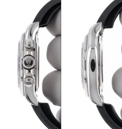 Rolex Daytona New 2025 126519ln Black White Gold Oysterflex 40 Mm