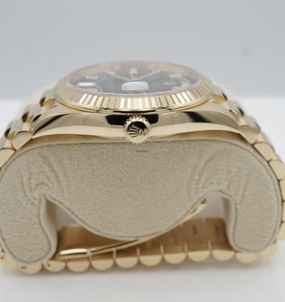 Rolex Day-date 40 Onyx Baguette Neu 2024 Full Set