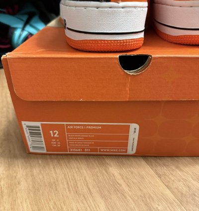 2005 Nike Air Force 1 Low Halloween Size 12