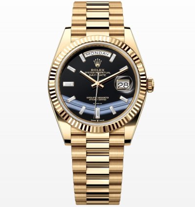 Rolex Day-date 40 Onyx Diamond Dial Unworn
