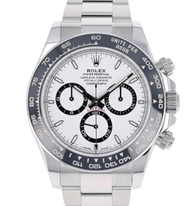 Rolex Daytona New 2025 April 126500ln White Panda Oyster Steel 40 Mm