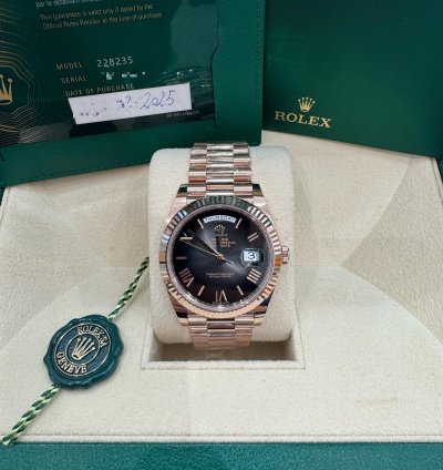 Rolex Day-date 40 Oscar Ombre