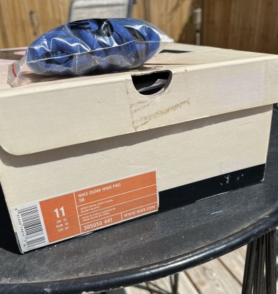 2005 Nike Sb Dunk High Pro Sb T19 Tokyo Royal Blue Size 11