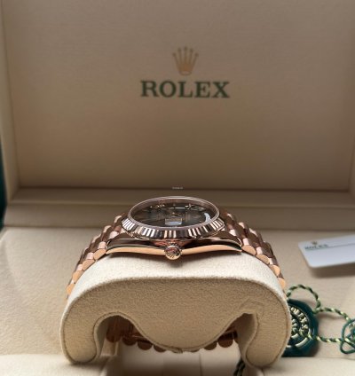 Rolex Day-date 40 Oscars Slate Grey Ombre 2025 Neu Everose Full Set