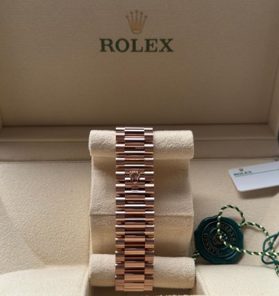 Rolex Day-date 40 Oscars Slate Grey Ombre 2025 Neu Everose Full Set
