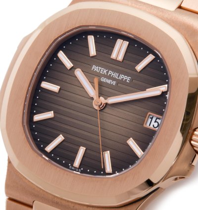 Patek Philippe Nautilus New 330 Cal Movement 18k Rose Gold 5711 1r-001 - Ats-w008163
