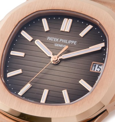 Patek Philippe Nautilus New 330 Cal Movement 18k Rose Gold 5711 1r-001 - Ats-w008163