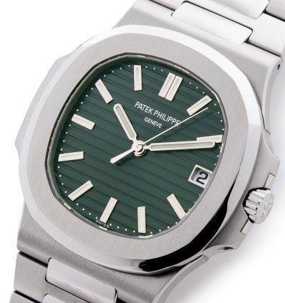 Patek Philippe Nautilus Olive Unworn Stainless Steel 5711 1a-014 - Ats-w007910