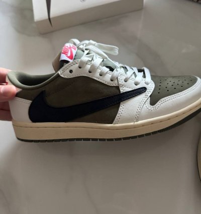 Jordan 1 Retro Low Og Sp Travis Scott Medium Olive
