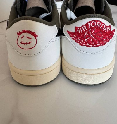 Jordan 1 Retro Low Og Sp Travis Scott Medium Olive