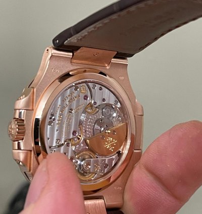 Patek Philippe Nautilus Oro Rosa Rose Gold Moonphases Fasi Luna