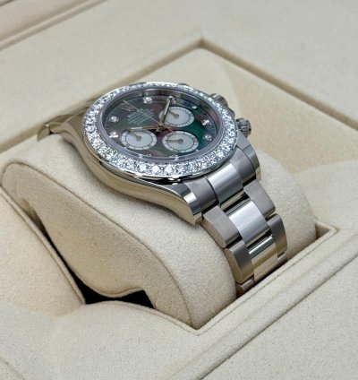 Rolex Daytona New 2025 Cosmograph Daytona 40mm 126579rbr White Gold Mother Of Pearl Diamond Dial