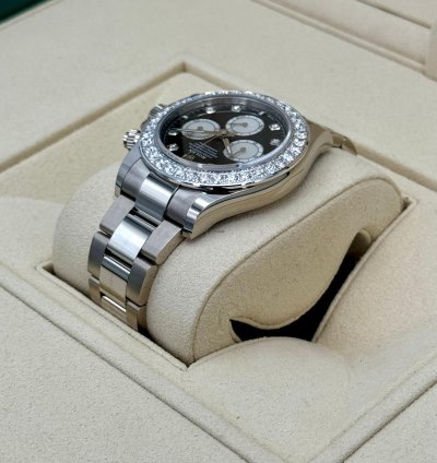 Rolex Daytona New 2025 Cosmograph Daytona 40mm 126579rbr White Gold Mother Of Pearl Diamond Dial