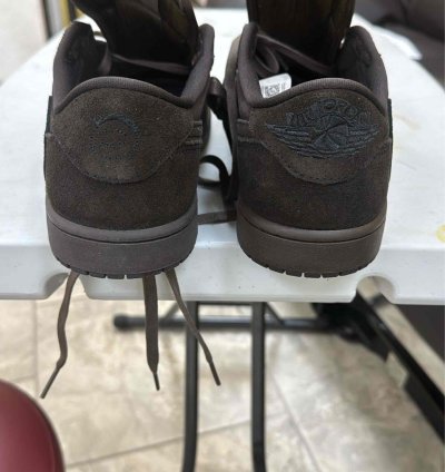 Jordan 1 Retro Low Og Sp Travis Scott Velvet Brown
