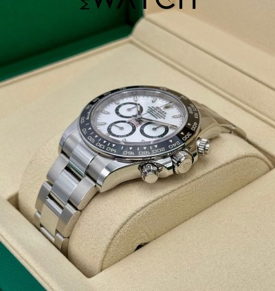 Rolex Daytona New 2025 Daytona 40mm 126500ln Stainless Steel White Panda Dial