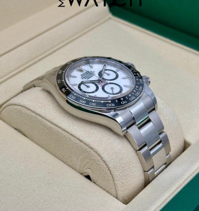 Rolex Daytona New 2025 Daytona 40mm 126500ln Stainless Steel White Panda Dial