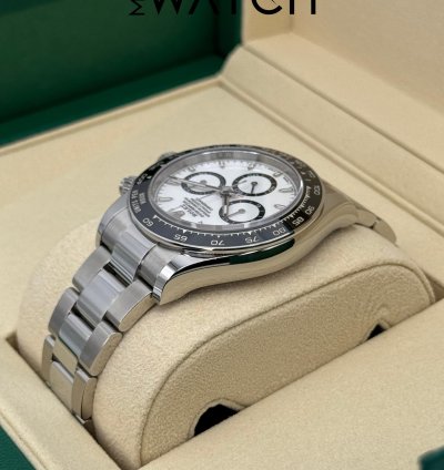 Rolex Daytona New 2025 Daytona 40mm 126500ln Stainless Steel White Panda Dial