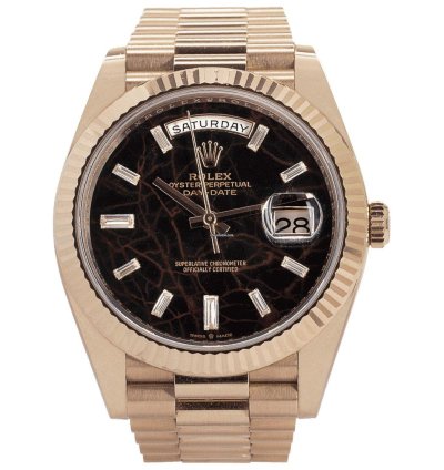 Rolex Day-date 40 Oyster Perpetual Day-date 40 Eisenkiesel Everose Gold 228235