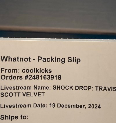 Jordan 1 Retro Low Og Sp Travis Scott Velvet Brown M8 5 W10