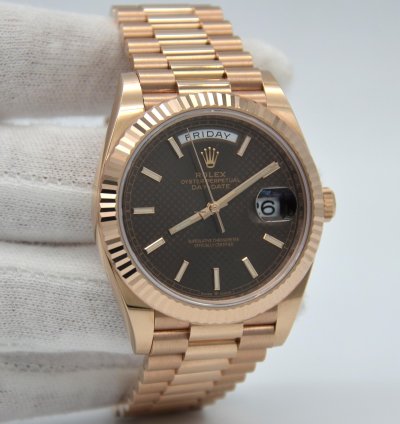 Rolex Day-date 40 Oyster Perpetual Daydate 40mm Pink Gold 228235 Chodmip