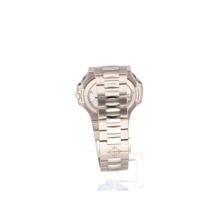 Patek Philippe Nautilus Perpetual Calendar 40 White Gold Blue 2020 Box Papers