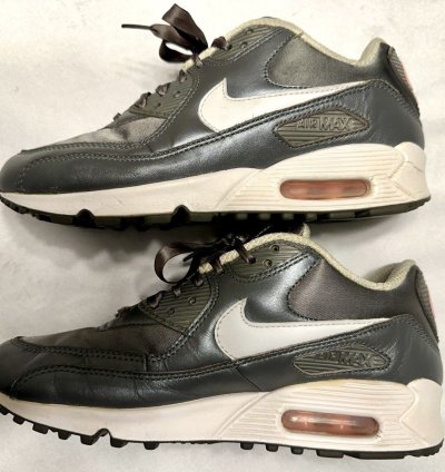 2006 Nike Air Max 90 Women 6 5 Metallic Pewter 312052-011