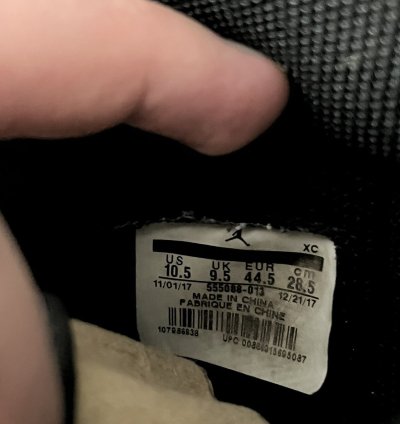 Jordan 1 Shadow 2018