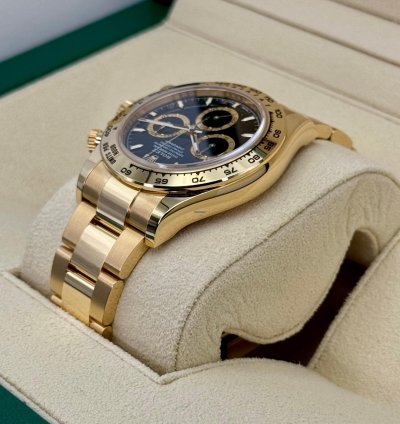 Rolex Daytona New 2025 Daytona 40mm 126508 18k Yellow Gold Black Dial