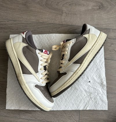 Jordan 1 Travis Low Reverse Mocha
