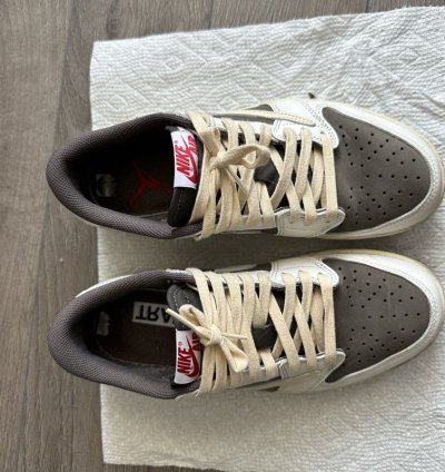 Jordan 1 Travis Low Reverse Mocha