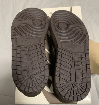 Jordan 1 Travis Scott Vetvet Brown Retro Low Ts