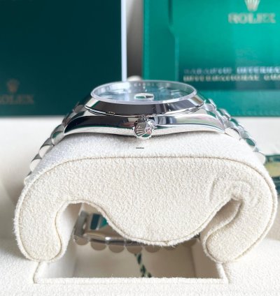 Rolex Day-date 40 Plat Day-date 40 Blue Motif Index